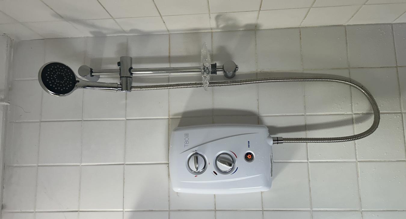 Newly Fitted Electric Shower!